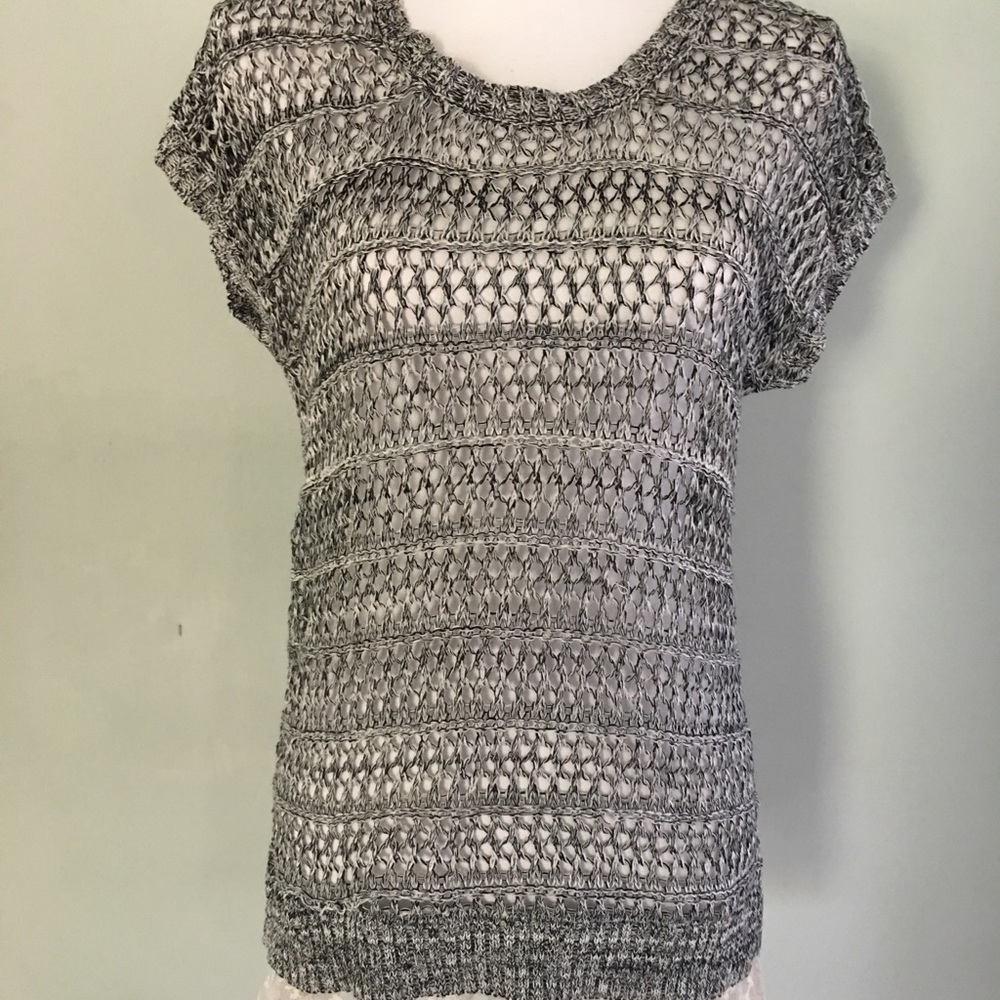 POL Loose Knit Tunic